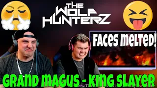 Grand Magus - King Slayer | THE WOLF HUNTERZ Jon and Travis Reaction