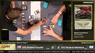 World Championship 2014 Round 8 (Draft): Patrick Chapin vs. Shahar Shenhar