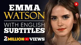 English Speech - EMMA WATSON: Gender Equality - Big English Subtitles