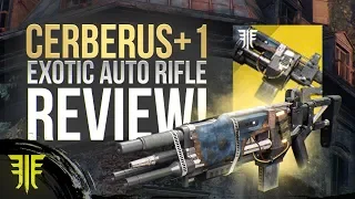 Destiny 2: Cerberus +1 NEW EXOTIC Auto Rifle Review! New Forsaken Exotic Weapon!