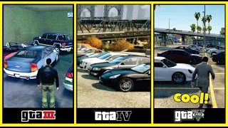 Parking Lot's evolution in gta games (2001-2021)