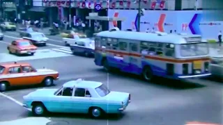 Tokyo in 1968 [60fps] Japan in the late 60's | Imperial Palace & Ginza - British Pathé