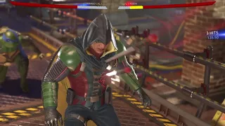 Injustice 2 Leonardo vs Robin