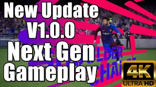 Efootball 2022 Update v1.0.0 PS5 Next Gen Gameplay 4K 60FPS