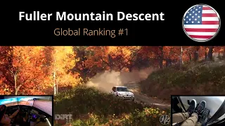 DiRT Rally 2.0 | WORLDRECORD  Fuller Mountain Descent| Peugeot 205 GTI | Fanatec DD1