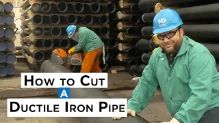 How to Cut a Ductile Iron Pipe