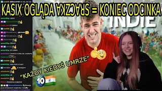 Kasix ogląda ⱯꓘZꓛⱯꓤS = KONIEC ODCINKA + chat reakcja