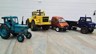RC Rookie #21... Tractor repair, Gazelle 4x4 and Unimog 6x6!