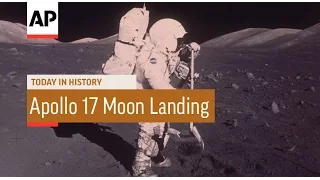 Apollo 17 Moon Landing - 1972 | Today in History | 11 Dec 16