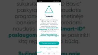 Smart-ID paskyros sukūrimas neišeinant iš namų nr. 2