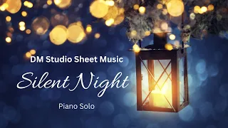Silent Night | Peaceful Christmas | Intermediate piano solo sheet music
