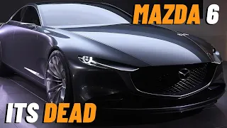 New rear wheel drive Mazda 6 is no more