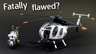 There's a HUGE flaw with this kit! Academy Hughes 500D Helicopter Build & Review in 1/48 Scale