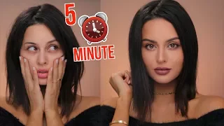 5 Minute Drugstore Makeup Tutorial