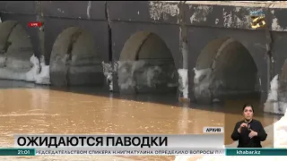 Резкое потепление и паводки ожидаются в трёх областях Казахстана