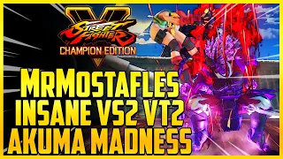 Akuma V-Skill 2 V-Trigger 2 Dirt | SFV Champion Edition - MrMostafles Insane Akuma  - Final Season