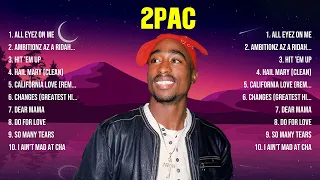 2Pac Top Of The Music Hits 2024   Most Popular Hits Playlist