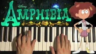 How To Play - Amphibia Theme Song (PIANO TUTORIAL LESSON)