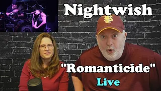 This was hard!  Reaction to Nightwish "Romanticide" Live
