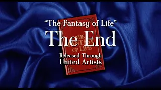 The End/Released Through United Artists (1960) (The Fantasy of Life closing variant)