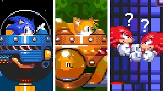 Sonic 3 A.I.R., but Sonic VS Sonic, Tails VS Tails, Knuckles VS ...AGENT STONE?!💫Sonic 3 A.I.R. mods