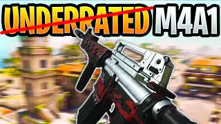 NEW NO RECOIL M4A1 is * INSANE * in WARZONE 🔥 (BEST M4A1 LOADOUT in SEASON 4)