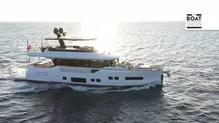 SIRENA 68 - Walk Through Motor Yacht at Palm Beach Boat Show 2022 - The Boat Show