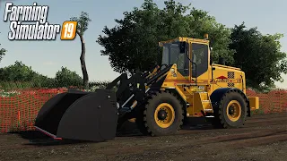 🚧 WORKING WITH NEW LJUNGBY MASKIN PACK 🚧|| PUBLIC WORKS TIMELAPSE GEISELSBERG ||FARMING SIMULATOR 19