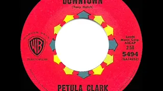 1965 HITS ARCHIVE: Downtown - Petula Clark (a #1 record)