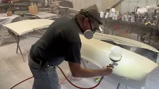 The 1969 Camaro pace car gets some PAINT!