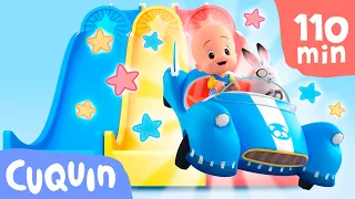 Magical Tunnels! Learn Colors with Cuquin and Ghost | Educational Videos for Children