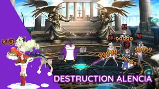 Destruciton Set Alencia Goes HARD!︱Epic Seven Guild War