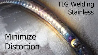 TIG Welding Stainless Fabrication- Minimize Warpage/Distortion- Brick Fireplace Apparatus
