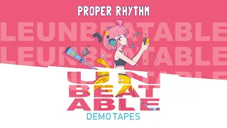 UNBEATABLE OST - PROPER RHYTHM by peak divide