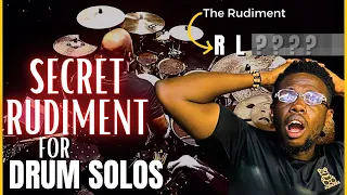 Why does every PRO DRUMMER use this Rudiment??!