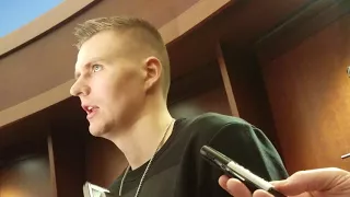 Kristaps Porzingis on playing physically against Blake Griffin and DeAndre Jordan