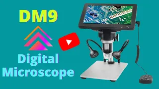 Reviewing of High definition DM9 1200X USB Digital Microscope with 7 Inch Screen_UPDATED 2021
