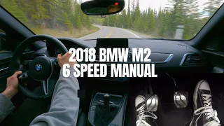 Manual BMW M2 + Rocky Mountains