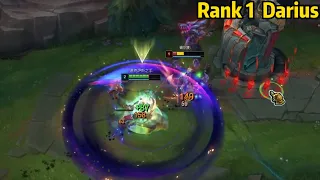 Rank 1 Darius: He is SO AGGRESSIVE in the Early Game!