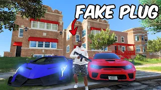 I became a FAKE PLUG in CHICAGO in GTA 5 RP...