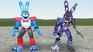 NEW SHATTERED GLAMROCK BONNIE ANIMATRONIC In Garry's Mod! (Five Nights at Freddy's Security Breach)