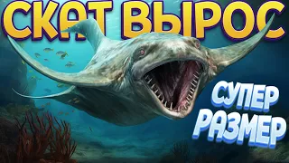 😱СКАТ ПЕРЕРОСТОК ( Feed and Grow: Fish )