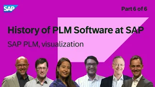 PLM Time Machine History of PLM Software at SAP P6 | SAP PLM, Visualization