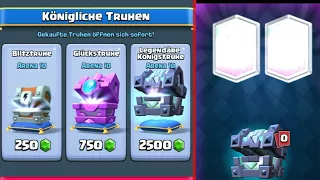 LEGENDÄRE KÖNIGSTRUHE ÖFFNEN! • Clash Royale