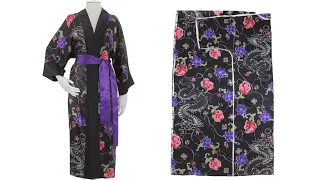 👘 DIY Easy Kimono | Kaftan | Abaya For Beginners - Cutting and Sewing Tutorial Step by Step