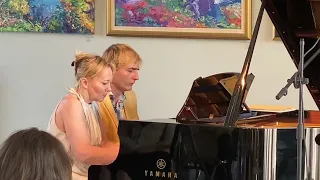 Oxana Mikhailoff and Vassily Primakov: One Piano Four Hands