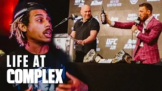 Khabib vs McGregor UFC229 Press Day With Dana White! | #LIFEATCOMPLEX