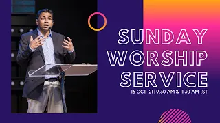 🔴 LIVE Sunday English Service | Live Online Church Service | City Harvest Live | 17 October 2021