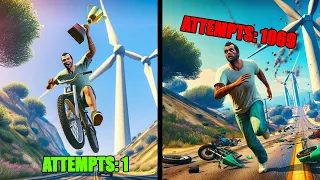 Bikes vs Wind Turbines in GTA 5