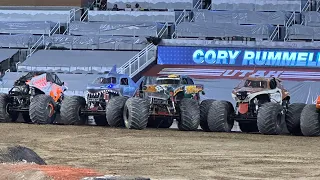 Monster Jam April 2024 || University of Utah || Rice Eccles Stadium || Traffikheavy clips